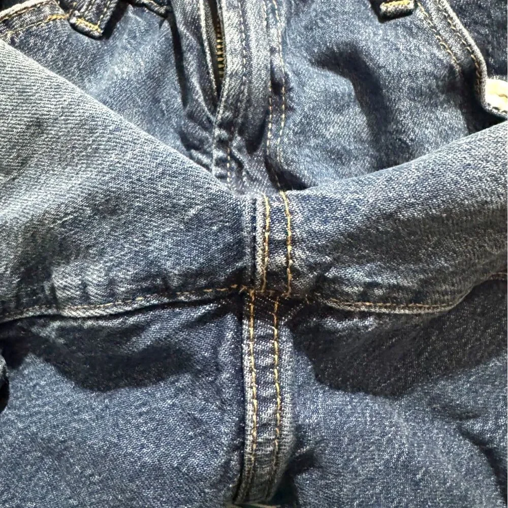 Gap 5 Inch Medium-Light Wash Denim Shorts Beach Summer Back to School Size 6 28 - Picture 4 of 6